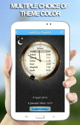 Waktu Solat Malaysia android App screenshot 1